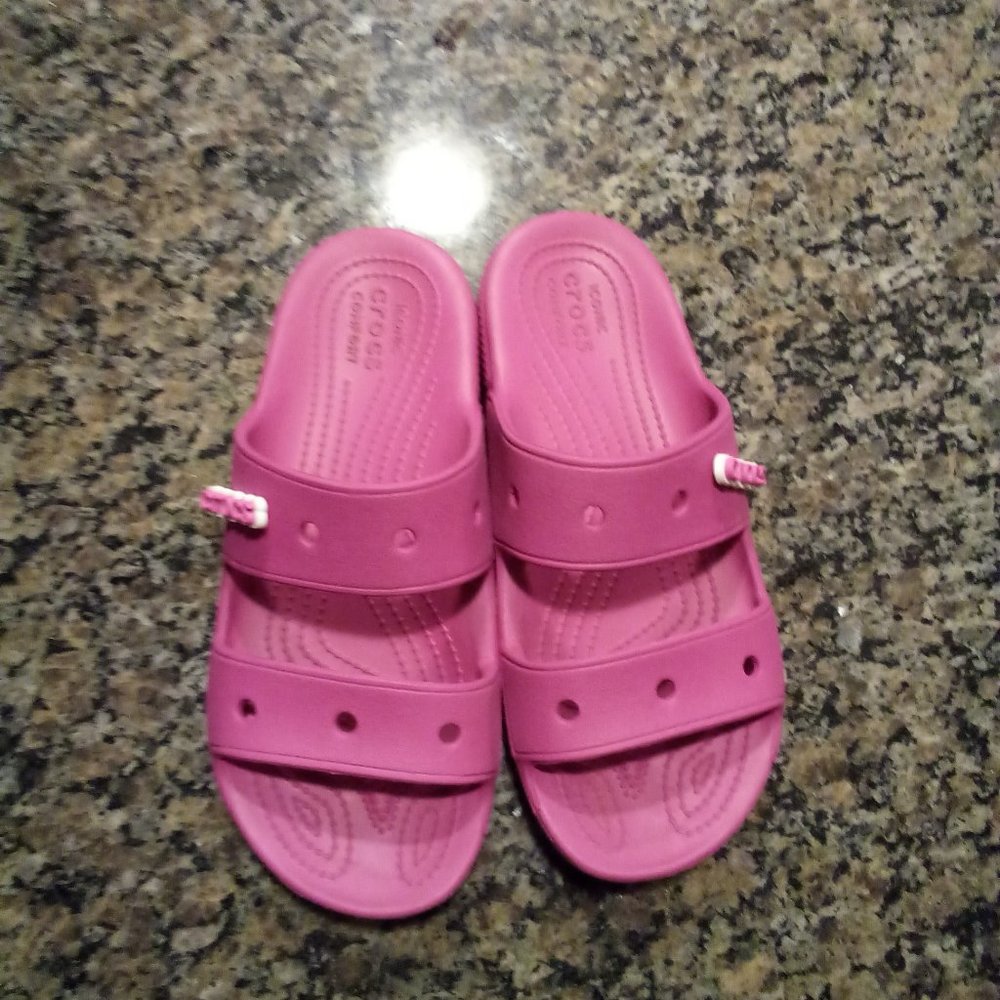 Crocs Women's Classic Two Strap Sandals - Picture 5 of 5